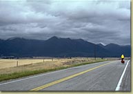 Biking the Montana highways