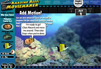 Making a movie about Amazing Reef