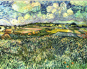 Van Gogh's Landscape Near Auvers