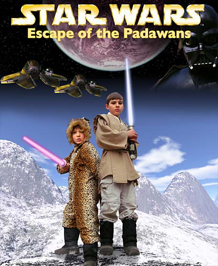 Movie poster for Escape of the Padawans